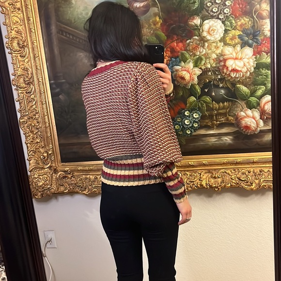 NWT $345 Ramy Brook Womens Hadar Sweater, Red size XS S M L - Picture 13 of 13